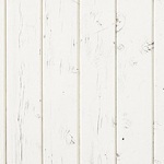 Painted wood fence